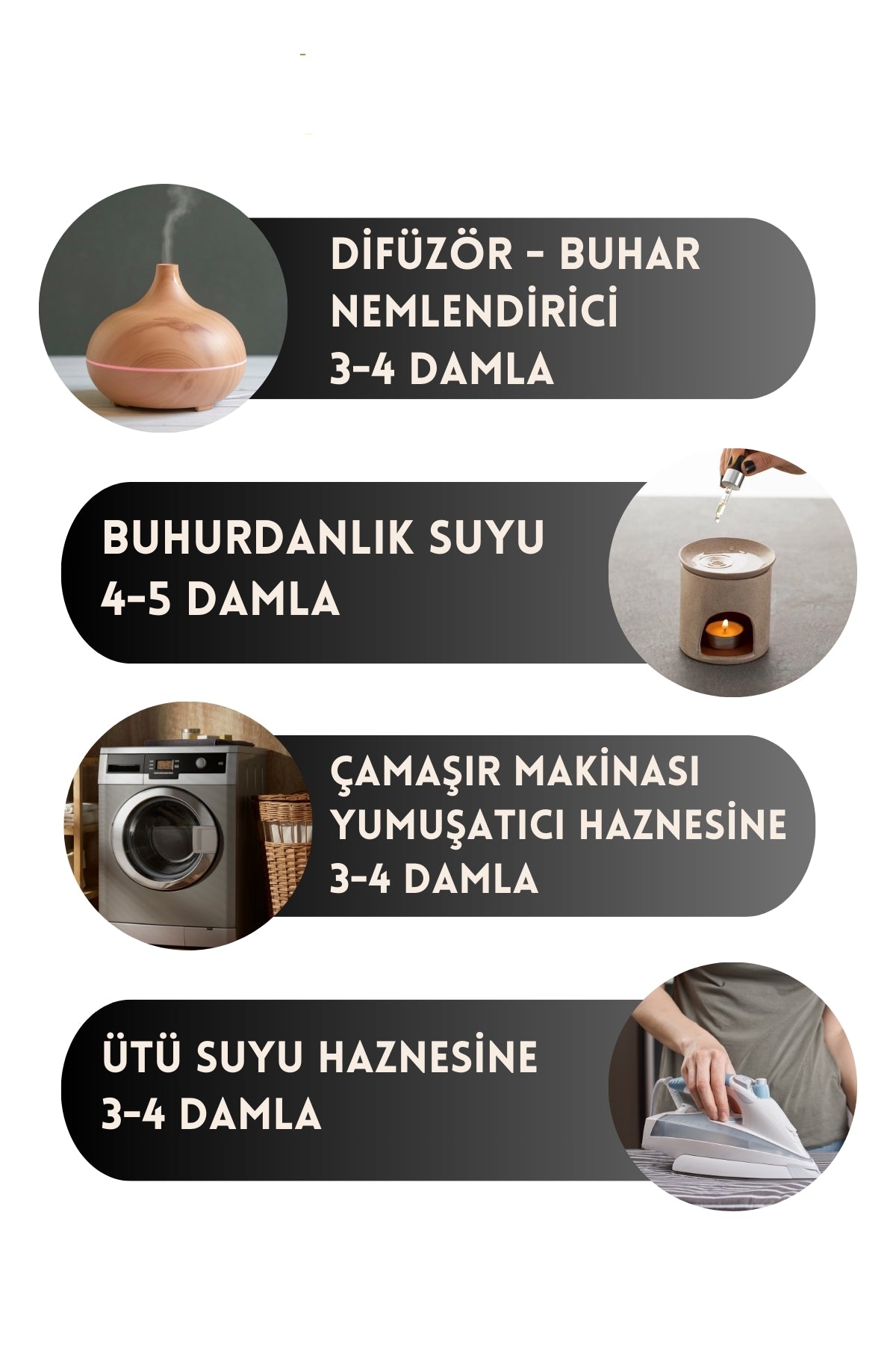 4'lü Set Yasemin - Vanilya - Japon Kirazı - Beyaz Sabun