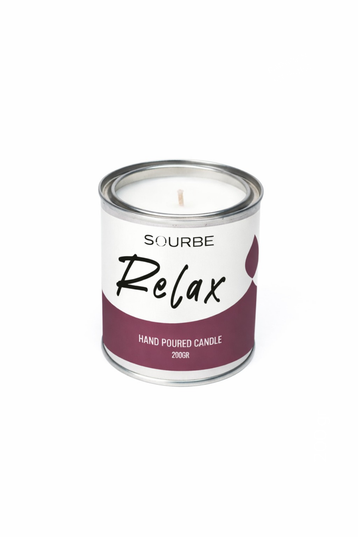 Lavanta Aromalı Kokulu Soya Mum %100 Doğal 200gr
