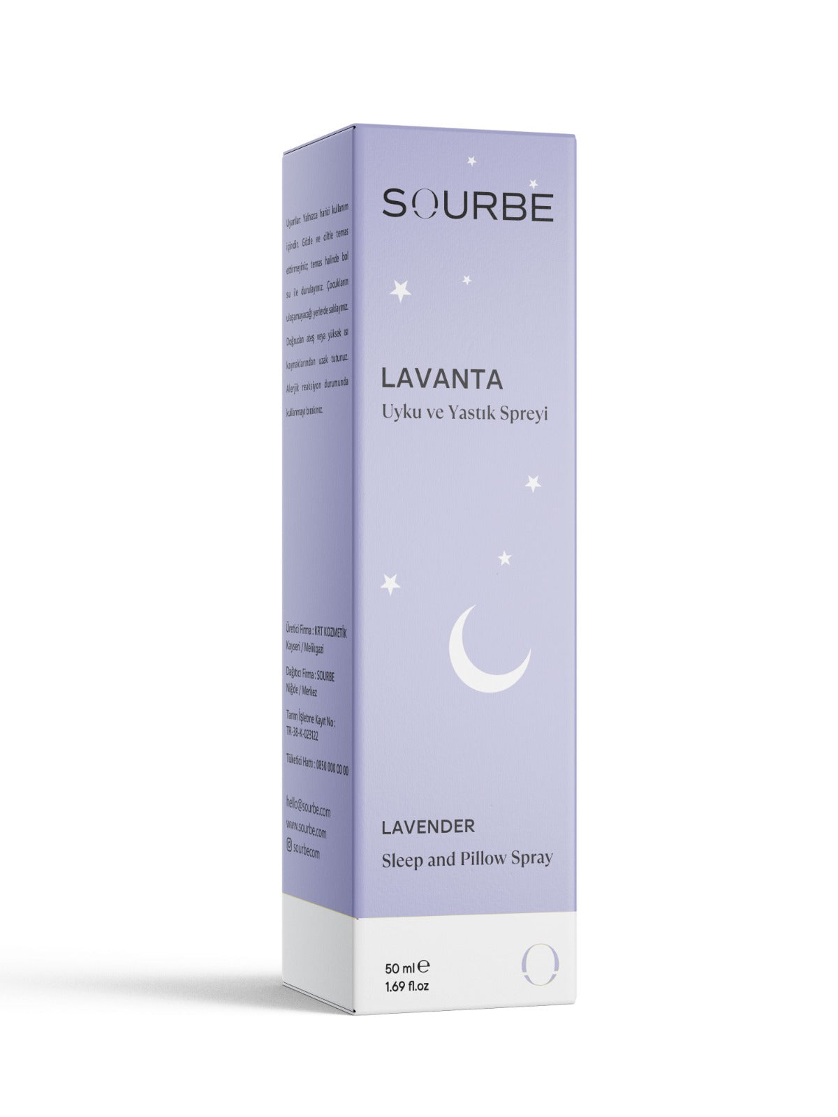 Lavanta Uyku ve Yastık Spreyi 50ml